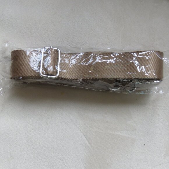 NWOT IHKWIP Camel Beige Replacement Adjustable Guitar Crossbody Strap MSRP $25 - Picture 2 of 12